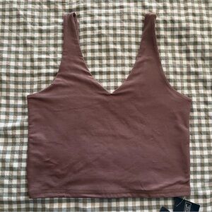 A&F Mauve Workout Tank Top
